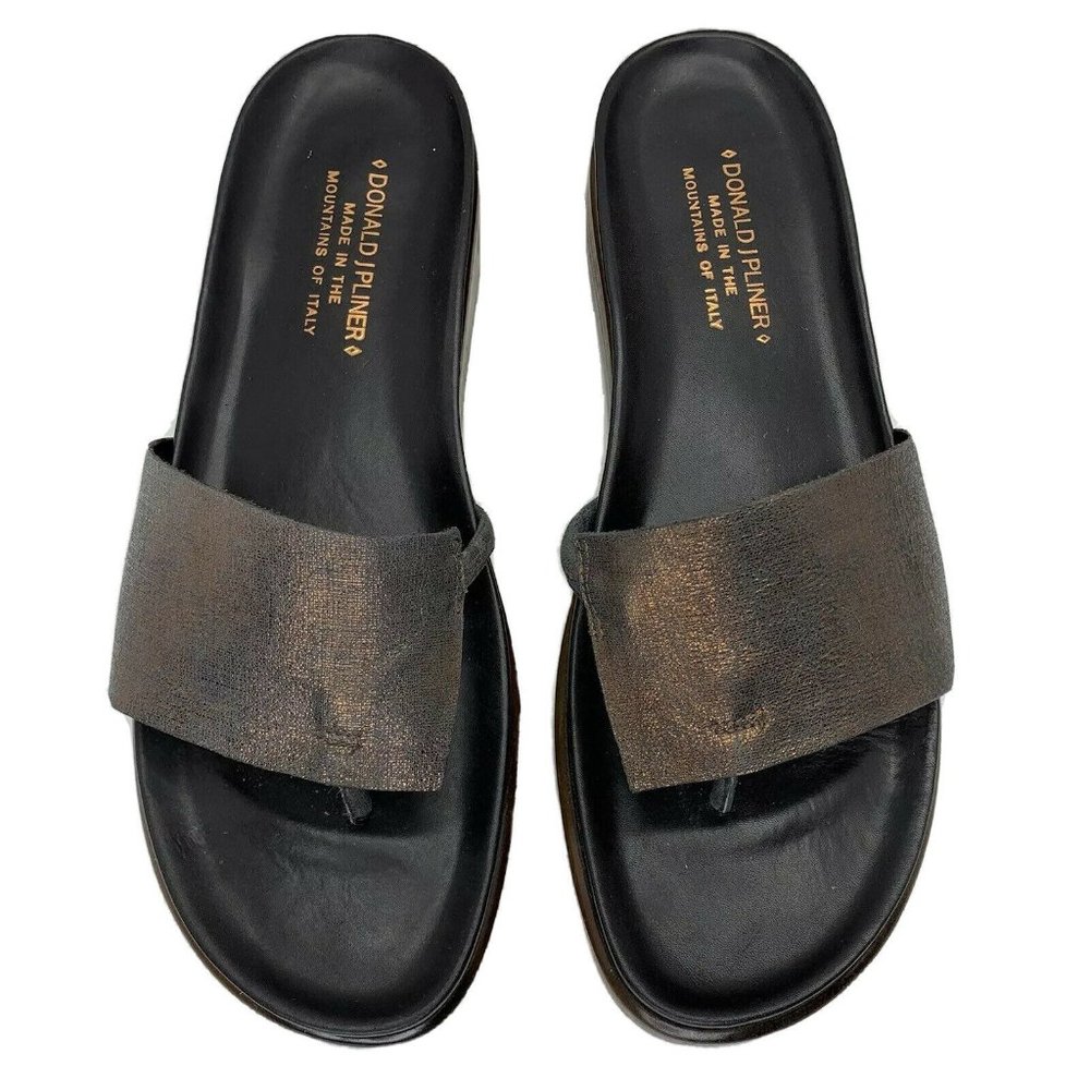 DONALD J PLINER Fifi Sandal 8.5 Copper Metallic